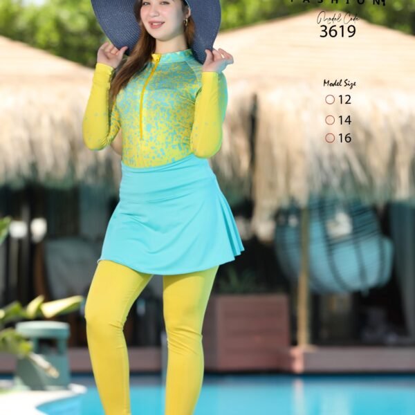 Burkini yellow (3619)